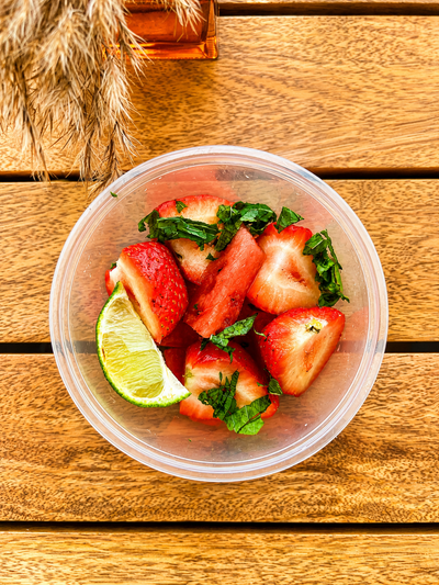 Strawberry & watermelon salad